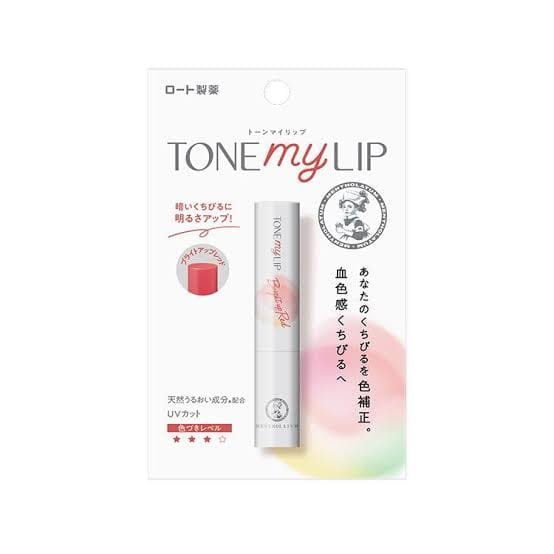 IMG_3133 Mentholatum tone my lip bright up natural 2.4g Pink - Image 1