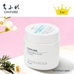 Promotional image for Chifure Washable Cold Cream jar with text indicating it is a top-selling product in Japan.