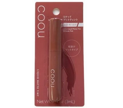 Daiso coou | Liquid matte tint 02 nude pink