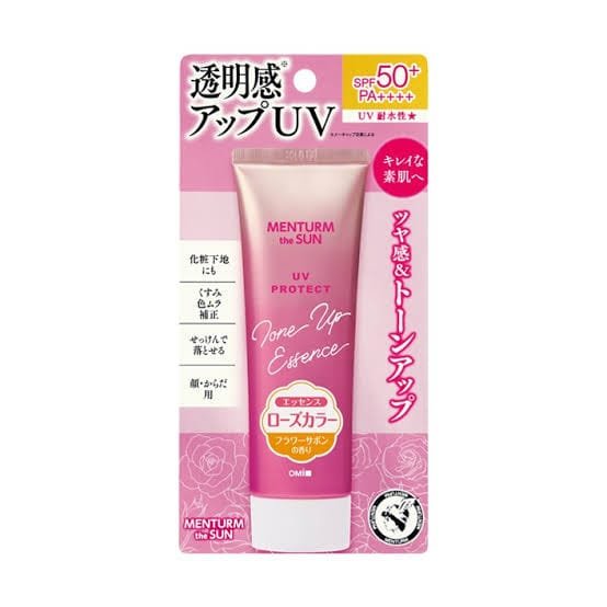 IMG_7790 OMI Menturm The Sun UV Protect Tone Up Essence Rose SPF 50+ PA++++ - Image 1