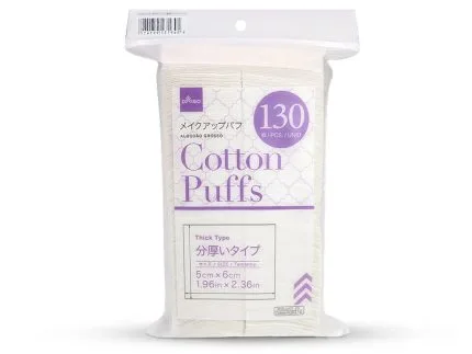 Daiso cotton puffs (130sheets)