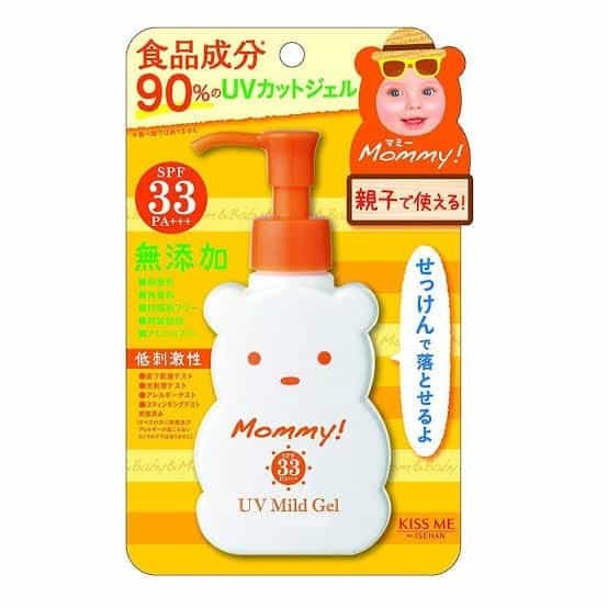IMG_0045 Mommy SPF33PA+++ UV Mild Gel N, 3.5 oz (100 g), For Babies, Kids, Sensitive Skin, For Ages 1 and Up - Image 1