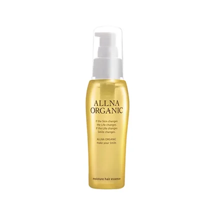 A pump bottle of Allna Organic Hair Oil