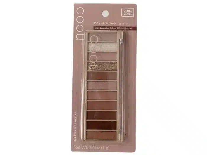 Daiso Eyeshadow - Coo Eyeshadow Palette 02 Dry Bouquet - Image 1