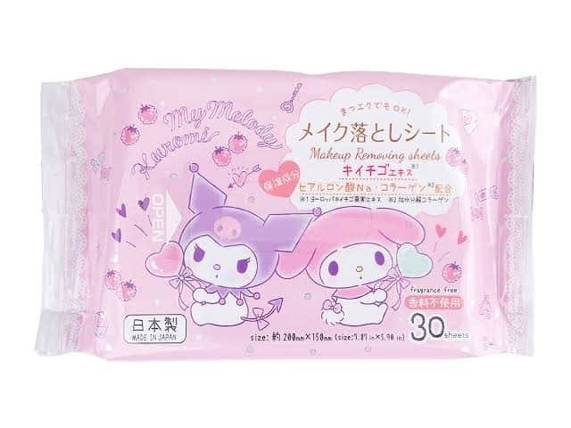 IMG_5762 Daiso Makeup remover sheet My Melody 30 sheets - Image 1