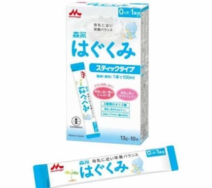 Morinaga Stick Type 13g x 10 sticks [0 months to 1 year old, newborn, baby, powdered milk] Lactoferrin, 3 types of oligosaccharides