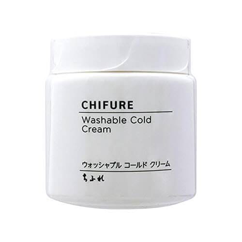 White jar of Chifure Washable Cold Cream