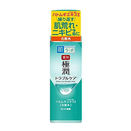 Hada Labo Gokujyun Trouble Care Lotion bottle