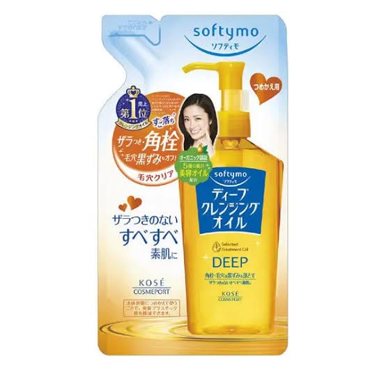 Refill packaging for Softymo Deep Cleansing Oil