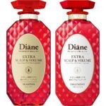 Diane Shampoo & Treatment [Scalp & Volume] Citrus & Tea Scent Diane Perfect Beauty Set, 15.9 fl oz (450 ml)