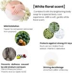 Diane Medicated Body Milk White Floral  Refreshing Body Serum 250ml - Image 2