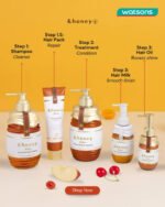 &honey Milky Precious EX Repair Treatment 17.6 oz (500ml) Damage Care for Moisturizing Hair - Image 2