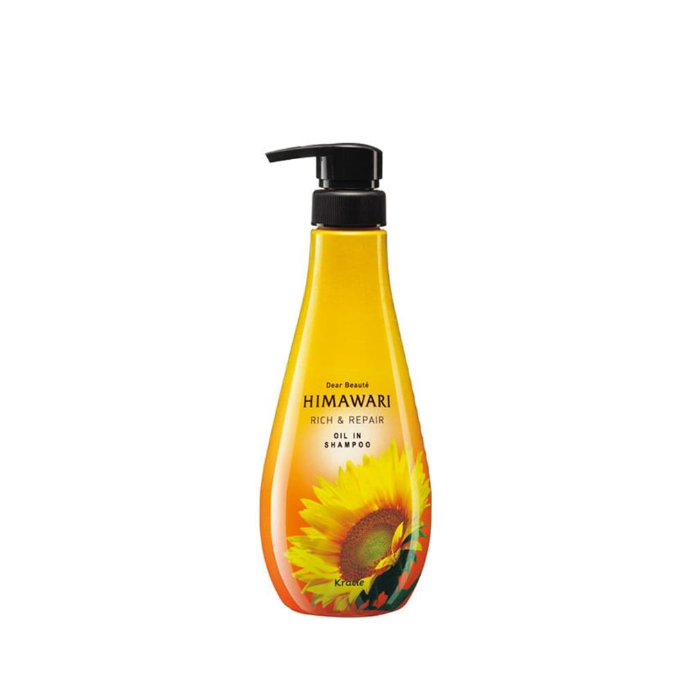 Himawari Oil-In Shampoo Rich & Repair 500ml | Damage Care Japan