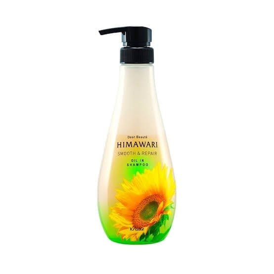 Himawari Oil-In Shampoo Smooth & Repair 500ml | Damage Care Japan