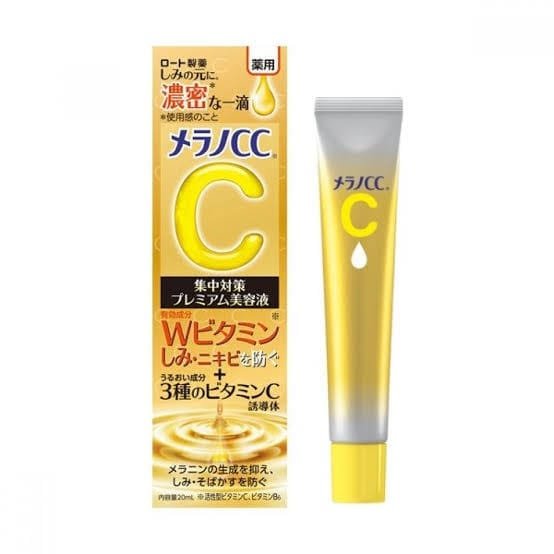 Melano CC Premium Brightening Essence 20ml | Vitamin C Serum Japan