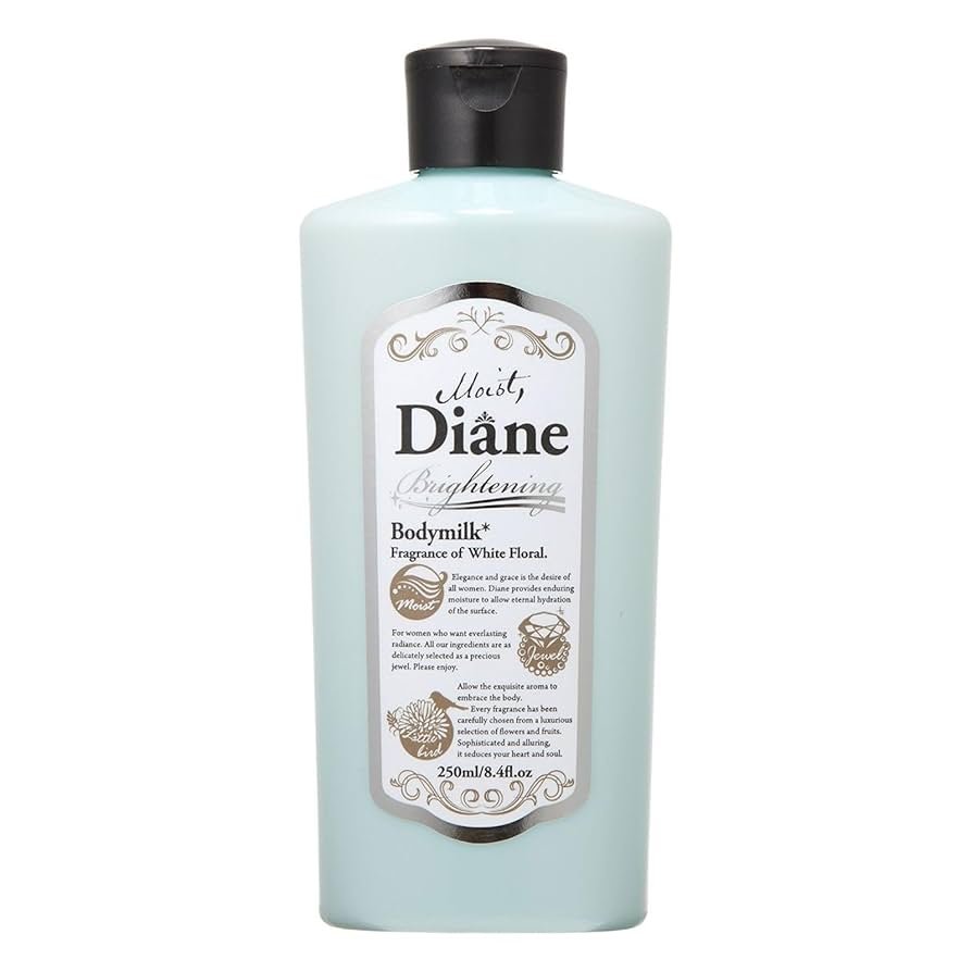 Diane Medicated Body Milk White Floral Refreshing Body Serum 250ml