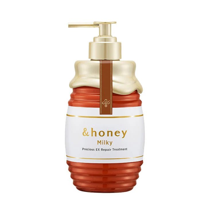 &honey Milky Precious EX Repair Treatment 17.6 oz (500ml) Damage Care for Moisturizing Hair