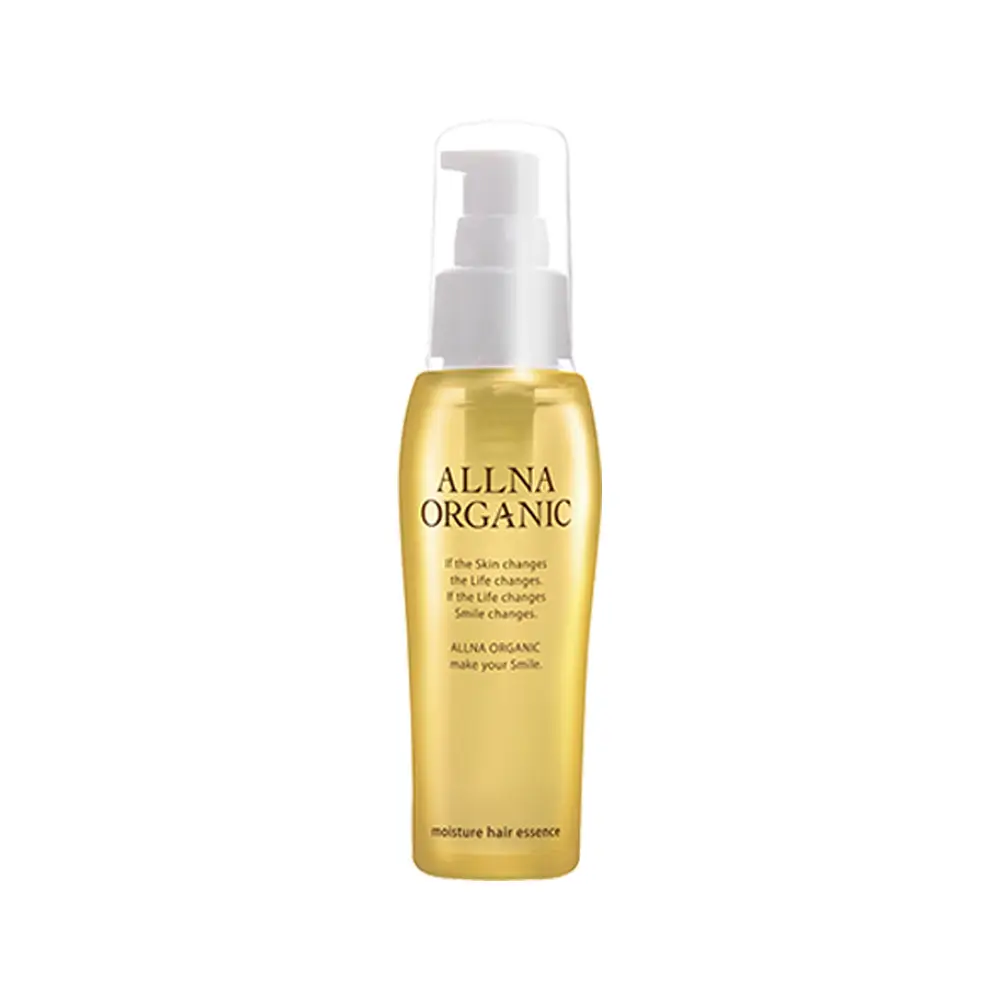 Allna Organic Hair Oil, Non-Rinsing Treatment, Hair Serum, Hair Care, Oil, 2.8 fl oz (80 ml) (Moist)
