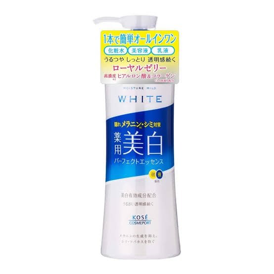 Kose Cosmeport Moisture Mild White Perfect Essence (230ml) [All-in-One]