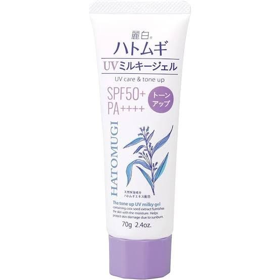 Reihaku Hatomugi Tone Up UV Gel SPF50+ 70g