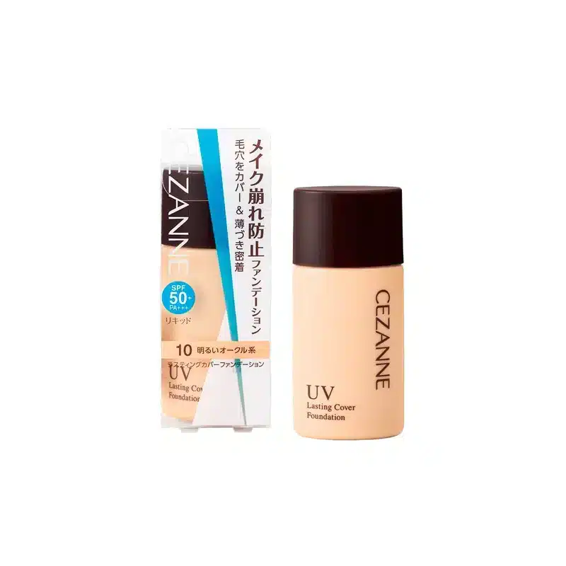 Cezanne Lasting Cover Foundation 10 Bright Ochre 27 Grams