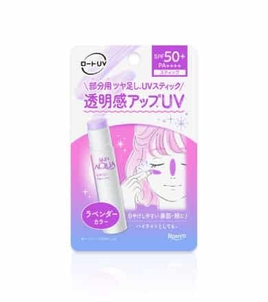 SKIN AQUA Tone Up UV Stick Lavender SPF 50+ PA++++ New Sensation Highlight Stick (Released in February 2025)