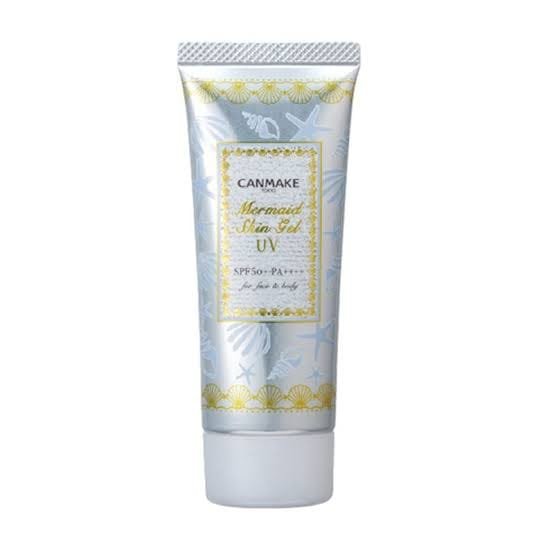 Canmake Mermaid Skin Gel UV 02 White 41g – Tone Up Sunscreen Base