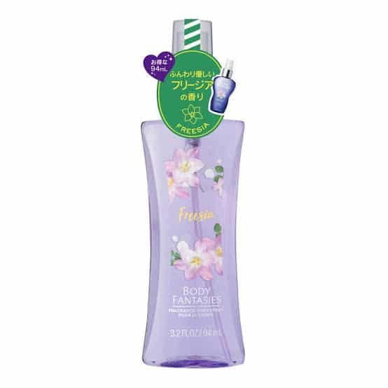 Body Fantasies Body Spray Freesia, 3.5 fl oz (94 ml), Body Mist, Men's, Women's