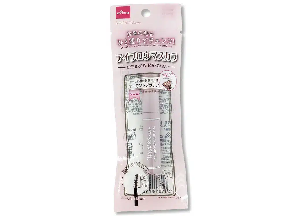 Daiso WithCharm Eyebrow Mascara Almond Brown
