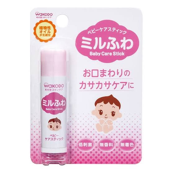 Wakodo Mil-Fuwa Baby Care Stick, 0.2 oz (5 g)
