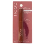 Daiso coou Liquid matte tint 01 Deep Red
