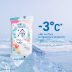 Kao Biore Cooling Sheet Momo Soap 20 Sheets – Refreshing Cooling Wipes - Image 2