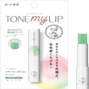 Mentholatum Lip Tone My Lip Lip Balm Green Clear 2.4g