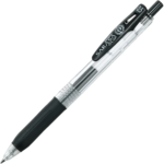 ZEBRA P-JJ15-BK10 Gel Ballpoint Pen, Sarasa Clip, 0.5, Black, 10 Pens