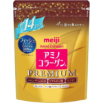 Meiji Amino Collagen Premium 28
14-day supply Coenzyme Q10 Hyaluronic Acid