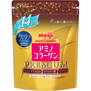 Meiji Amino Collagen Premium 28
14-day supply Coenzyme Q10 Hyaluronic Acid