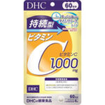 DHC Sustained Release Vitamin C 60 Days 240 Tablets – Vitamin C & B2 Supplement Japan